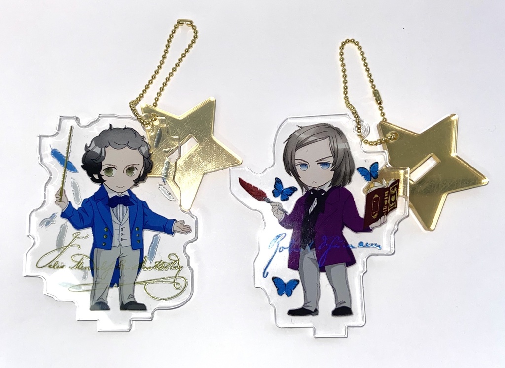 メンデルスゾーン・シューマン アクリルキーホルダー(スタンド付き)