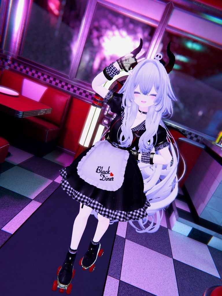【セール中】Black Diner【3アバター対応】