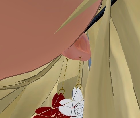 耳 【VRChat想定アクセサリー】