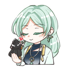 【無期迷途】自立ミニアクリルスタンド(煦・杜若)