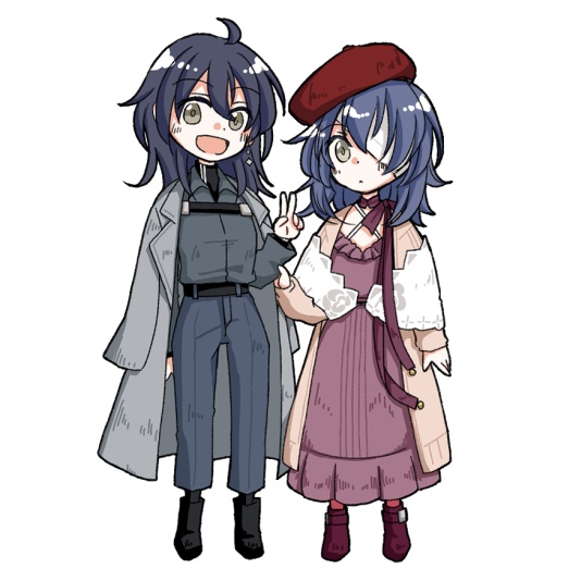 【無期迷途】アクリルスタンド（局長＆ヘカテー）