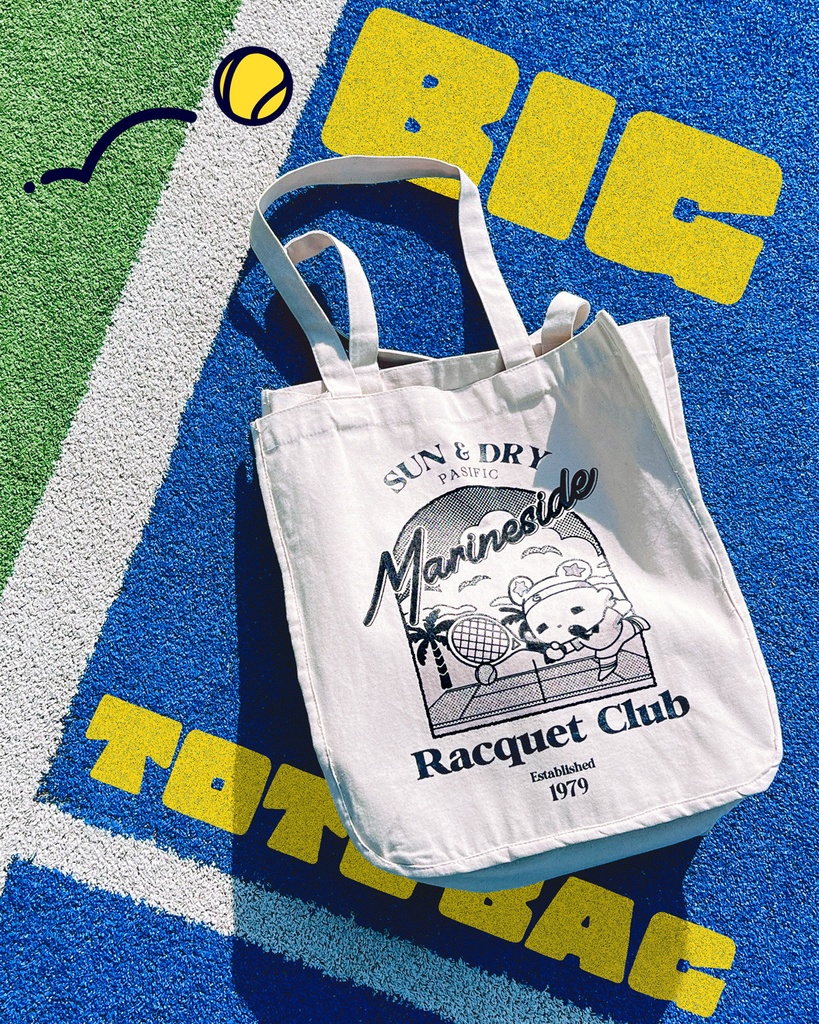 ビッグスクエアトートバッグ