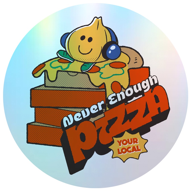 PIZZA Tシャツ🍕YUM YUM PIZZA .Ver