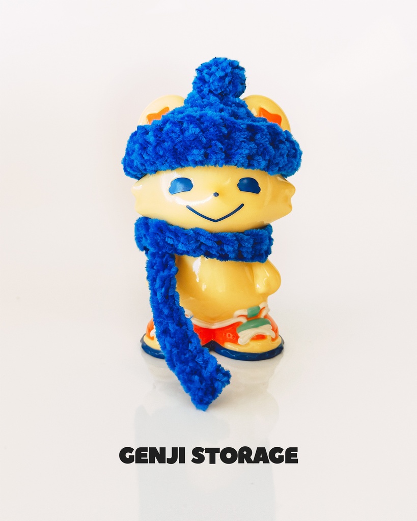 ニット帽&マフラーセット【ゲンジストレージ】