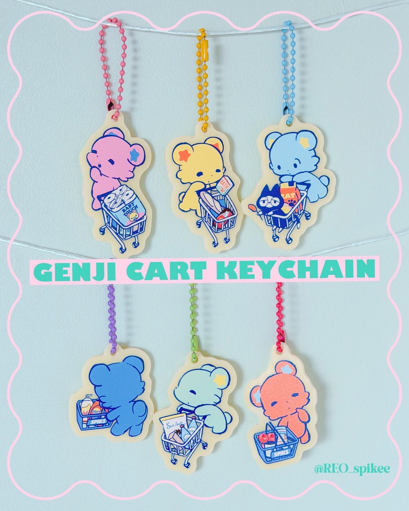 GENJIカートキーチェーン