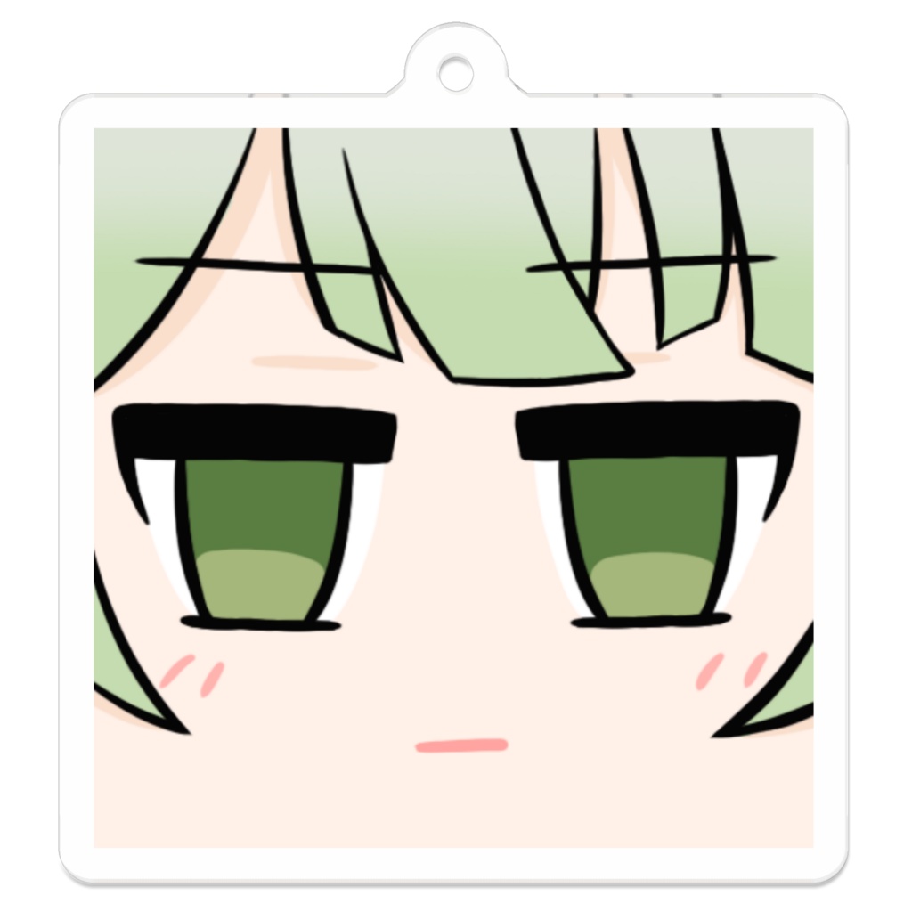クソデカ顔面 アクリルキーホルダー