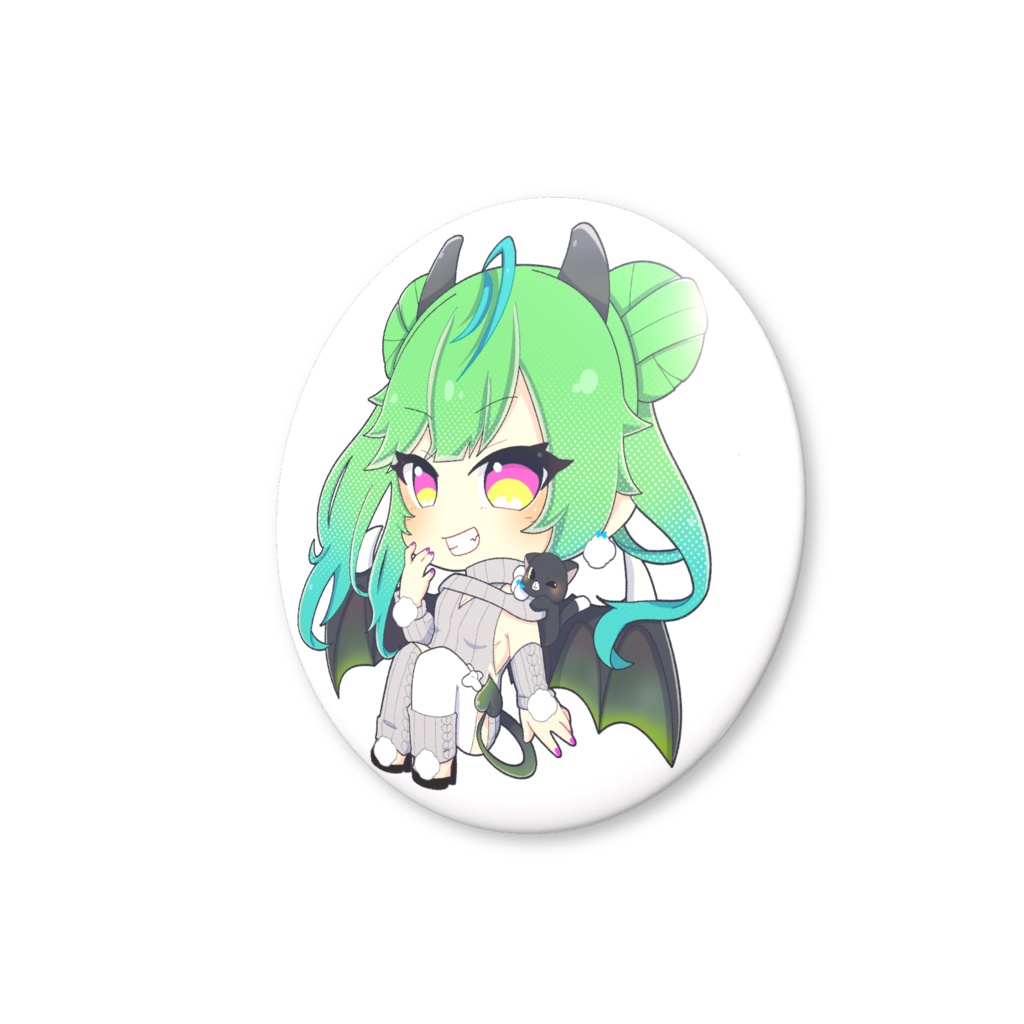 姫乃ねむ缶バッジB