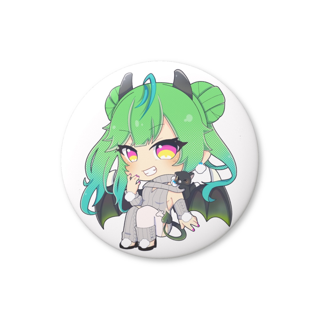 姫乃ねむ缶バッジB