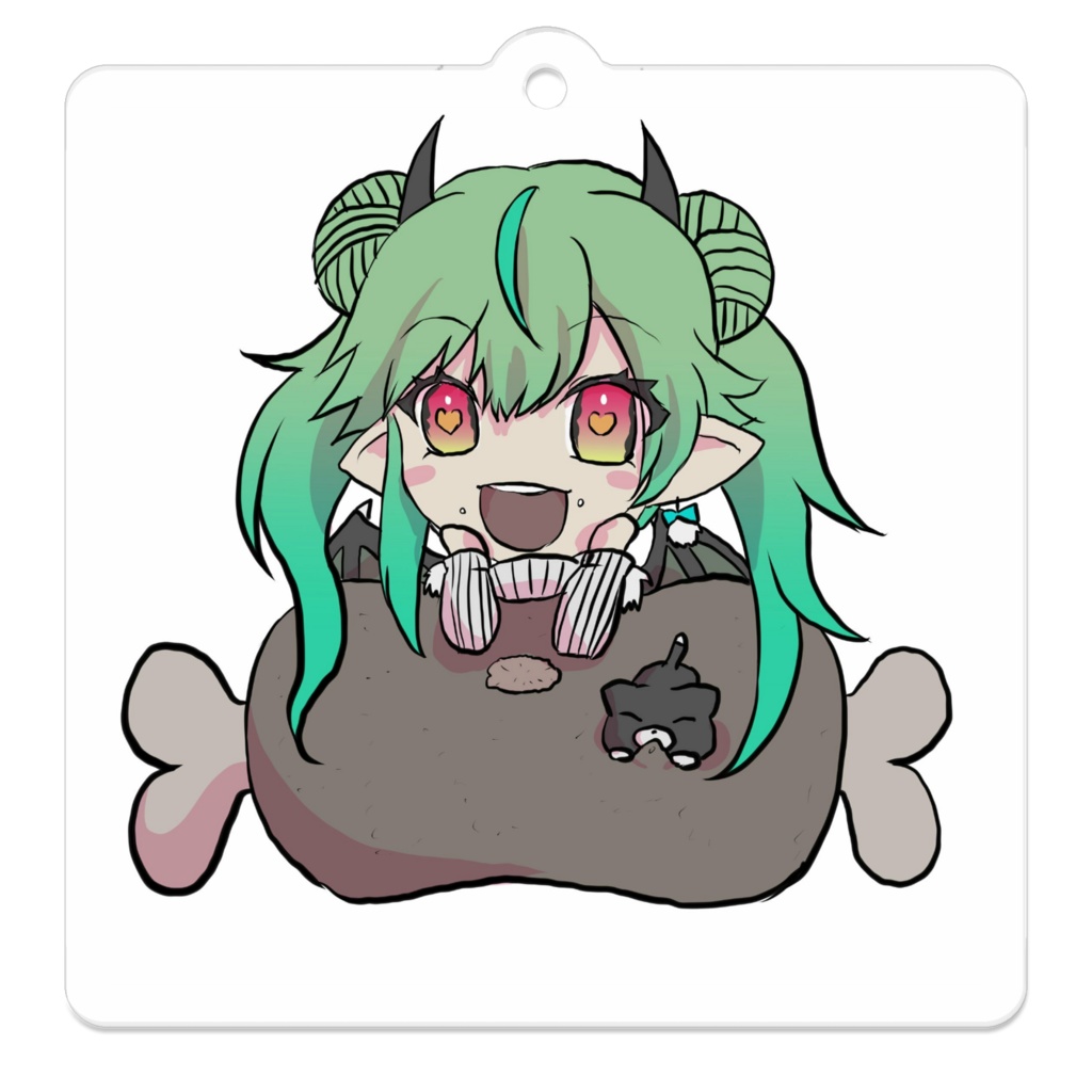 姫乃ねむアクリルキーホルダーC