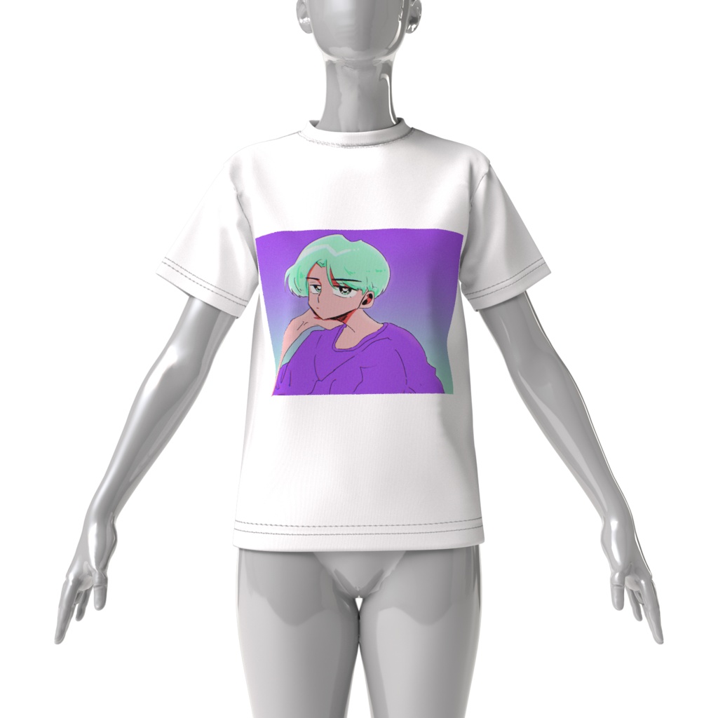 おとこのこ ビッグシルエットTシャツ