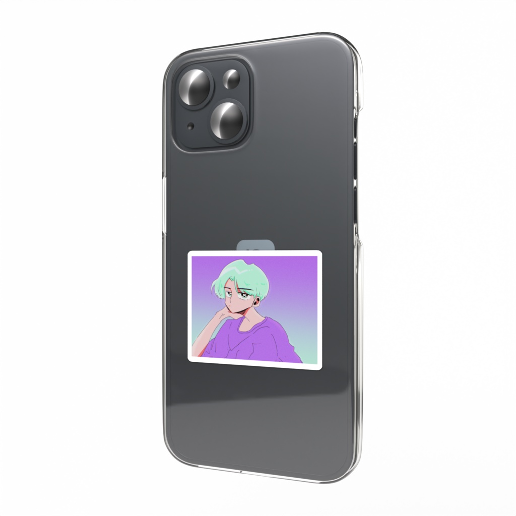 おとこのこ スマホステッカー