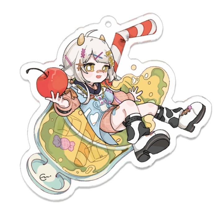 【栗雨しなの】常設グッズ