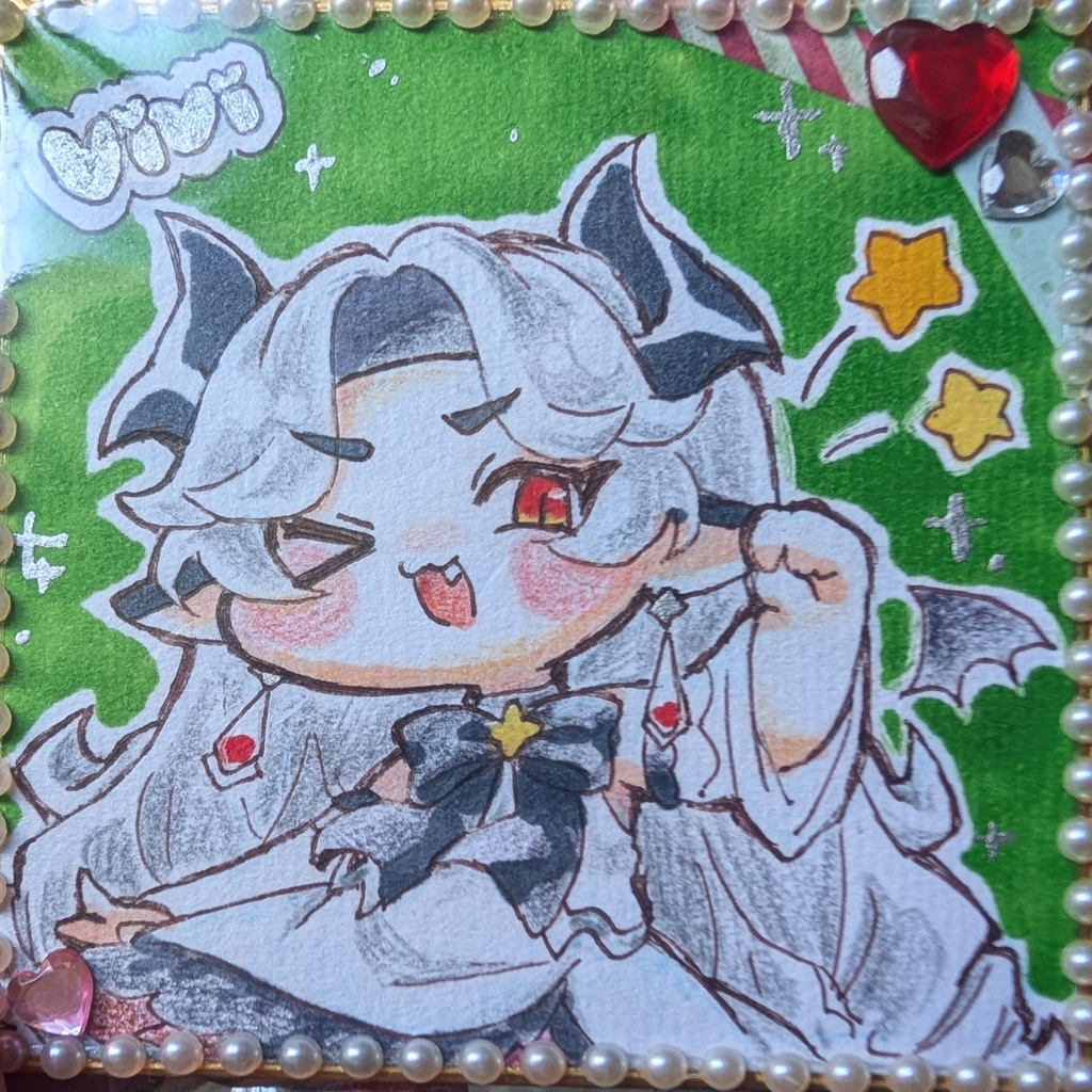 ヴィヴィ豆色紙