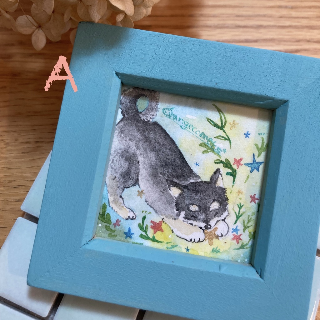 ミニ原画「動物たち」