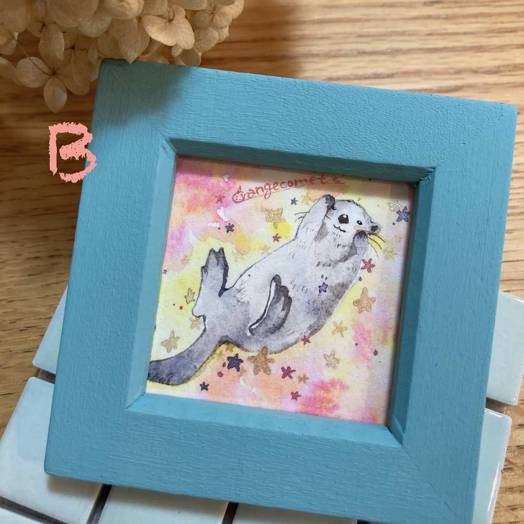 ミニ原画「動物たち」