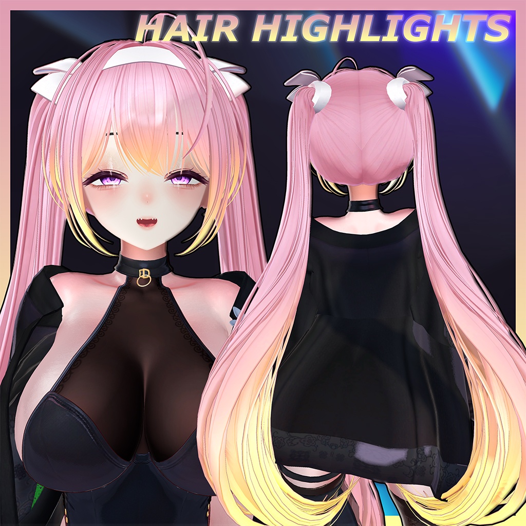 Clover Hair Highlights Texture 【VRC Hair Texture - DanaStudio】