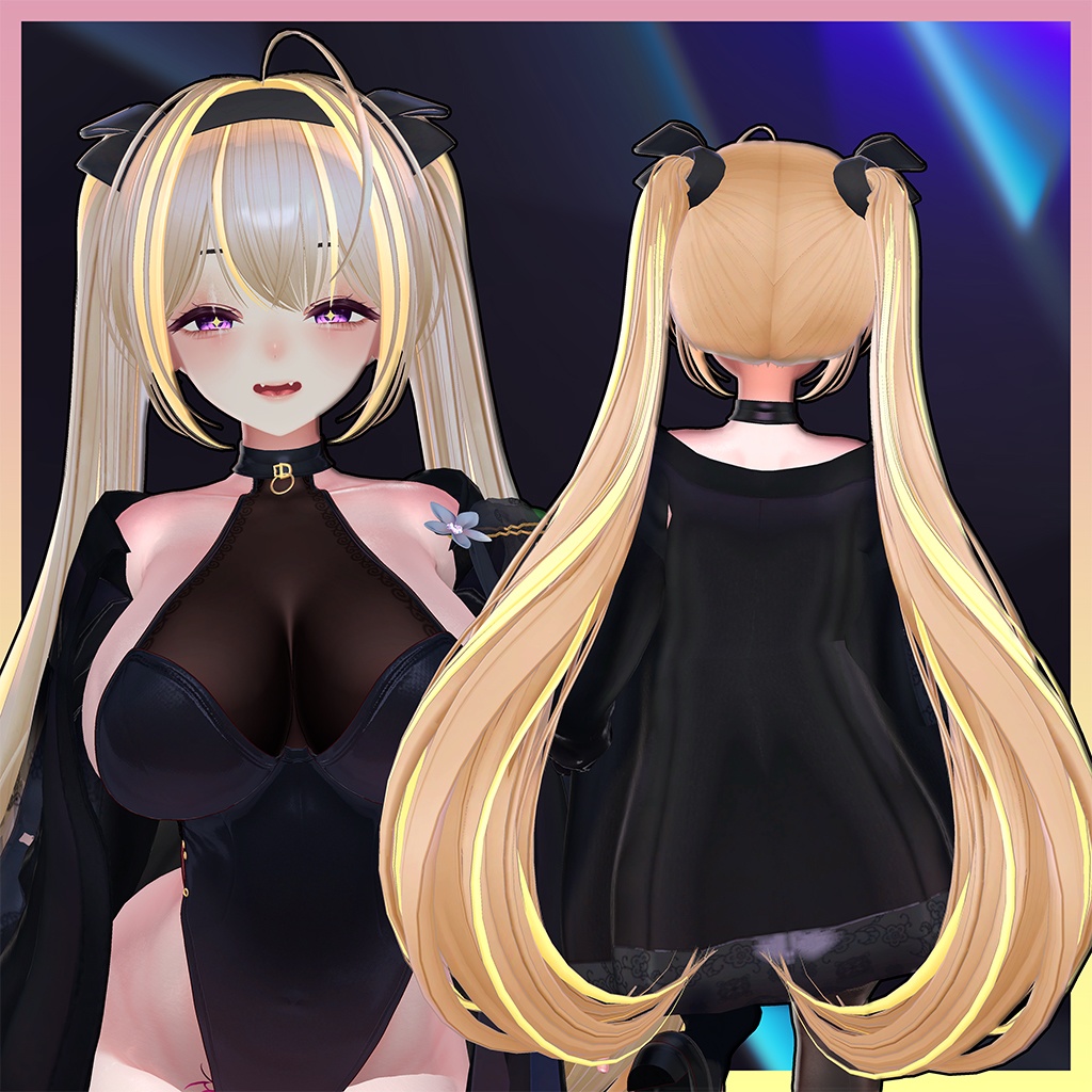 Clover Hair Highlights Texture 【VRC Hair Texture - DanaStudio】