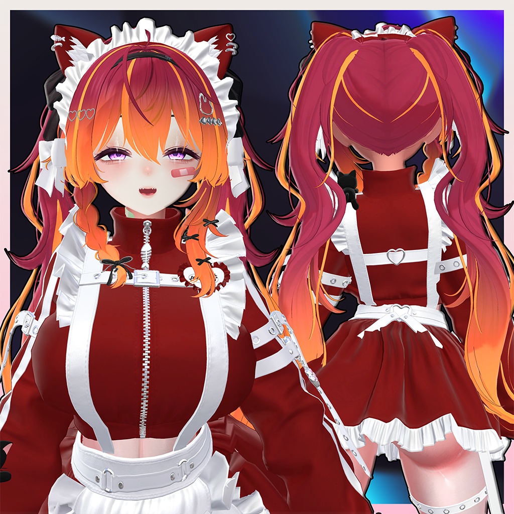 ♥ Lili_Hair ♥ Highlights Texture 【VRC Hair Texture - Nanaha】