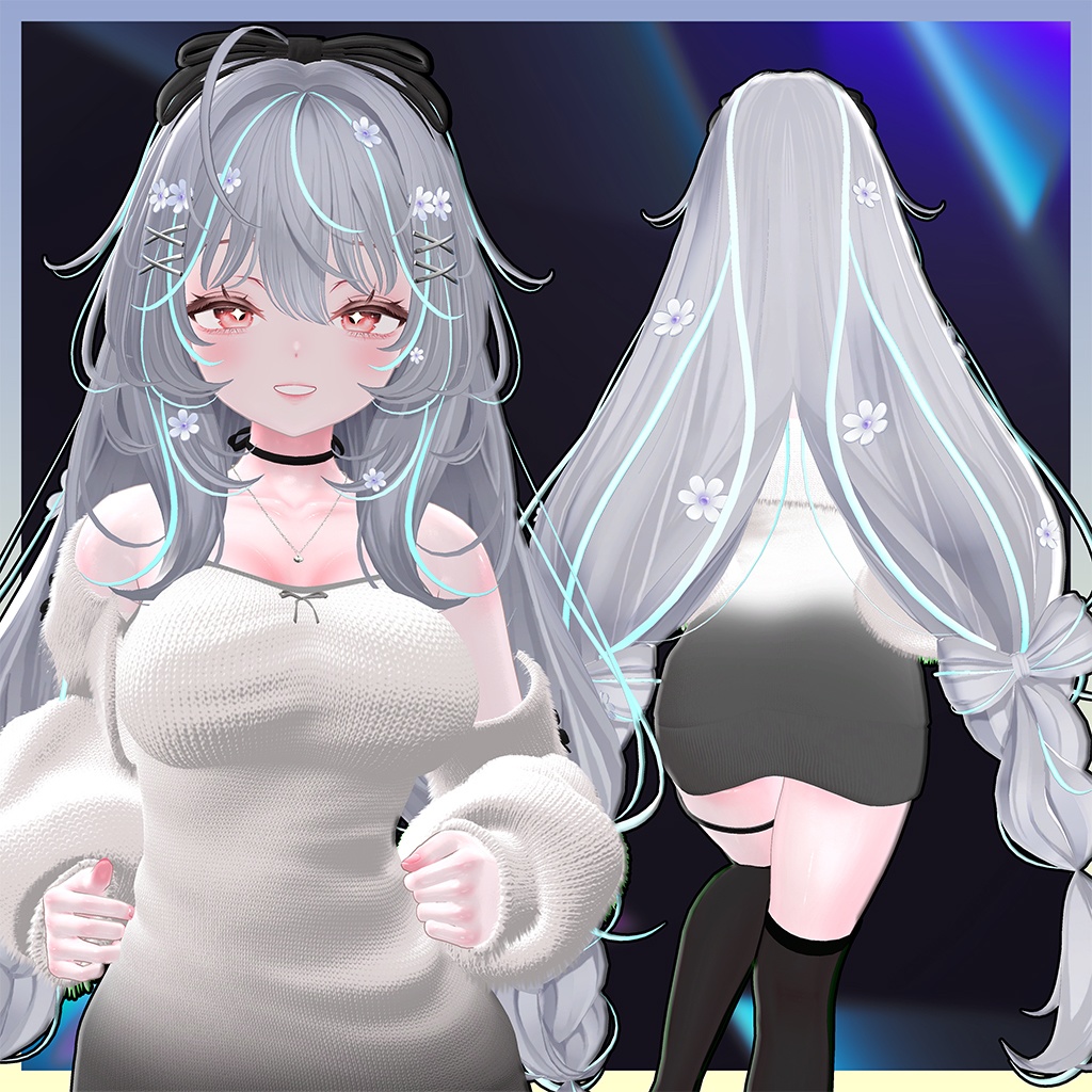 ♥ Daisy_Hair ♥ Highlights Texture 【VRC Hair Texture - Nanaha】