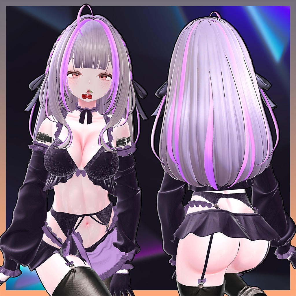 Sara Hair Highlights Texture 【VRC Hair Texture - DanaStudio】
