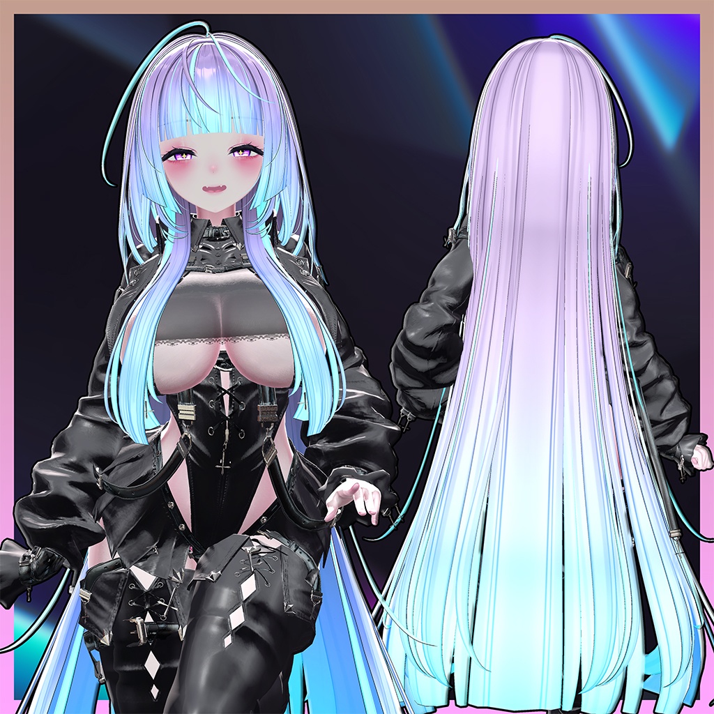 Fancy_Hair Highlights Texture 【VRC Hair Texture - LookVook】