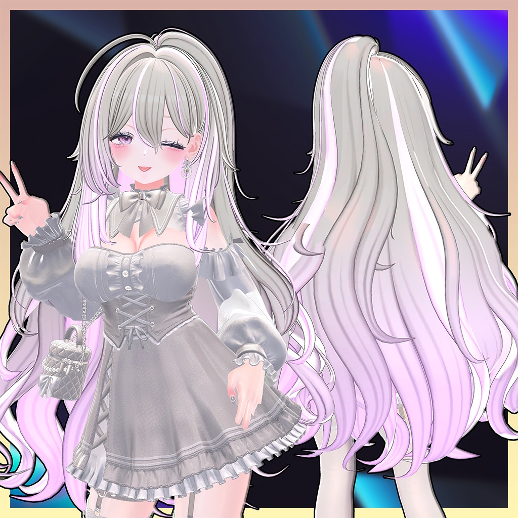 ♡⑅ Cosmi Hair ⑅♡ Highlights Texture 【VRC Hair Texture - WishList】