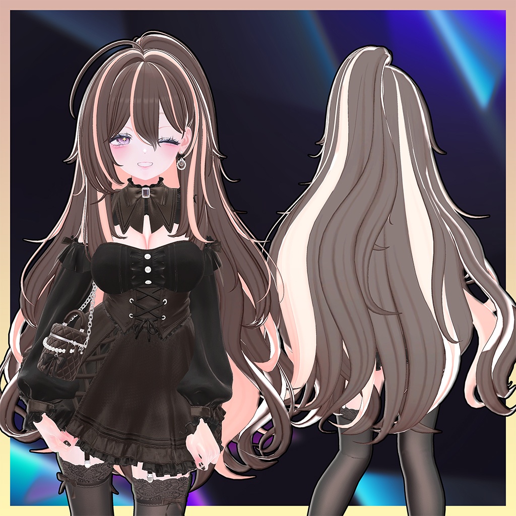 ♡⑅ Cosmi Hair ⑅♡ Highlights Texture 【VRC Hair Texture - WishList】