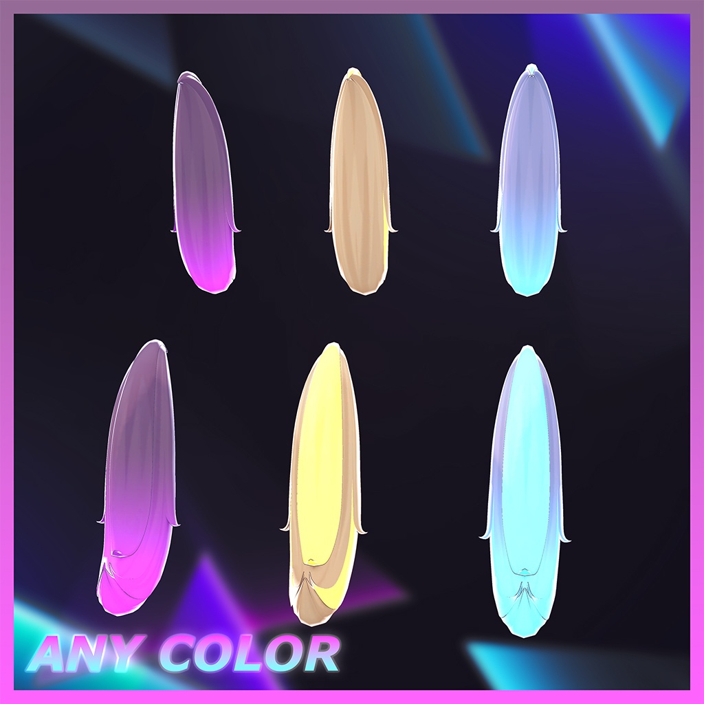 ♡⑅ Lumene Hair ⑅♡ Highlights Texture 【VRC Hair Texture - WishList】