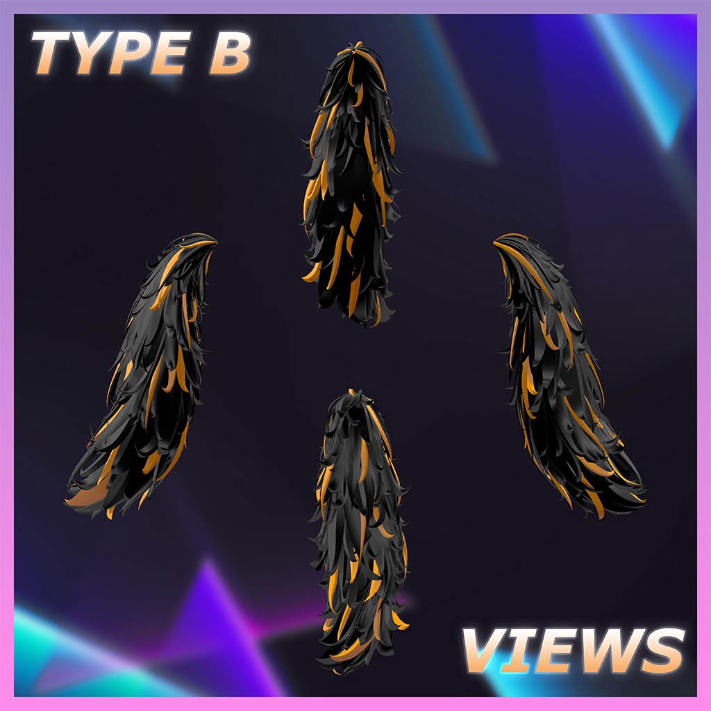 Mohumohu bob Highlights Texture 【VRC Hair Texture - mochipun】