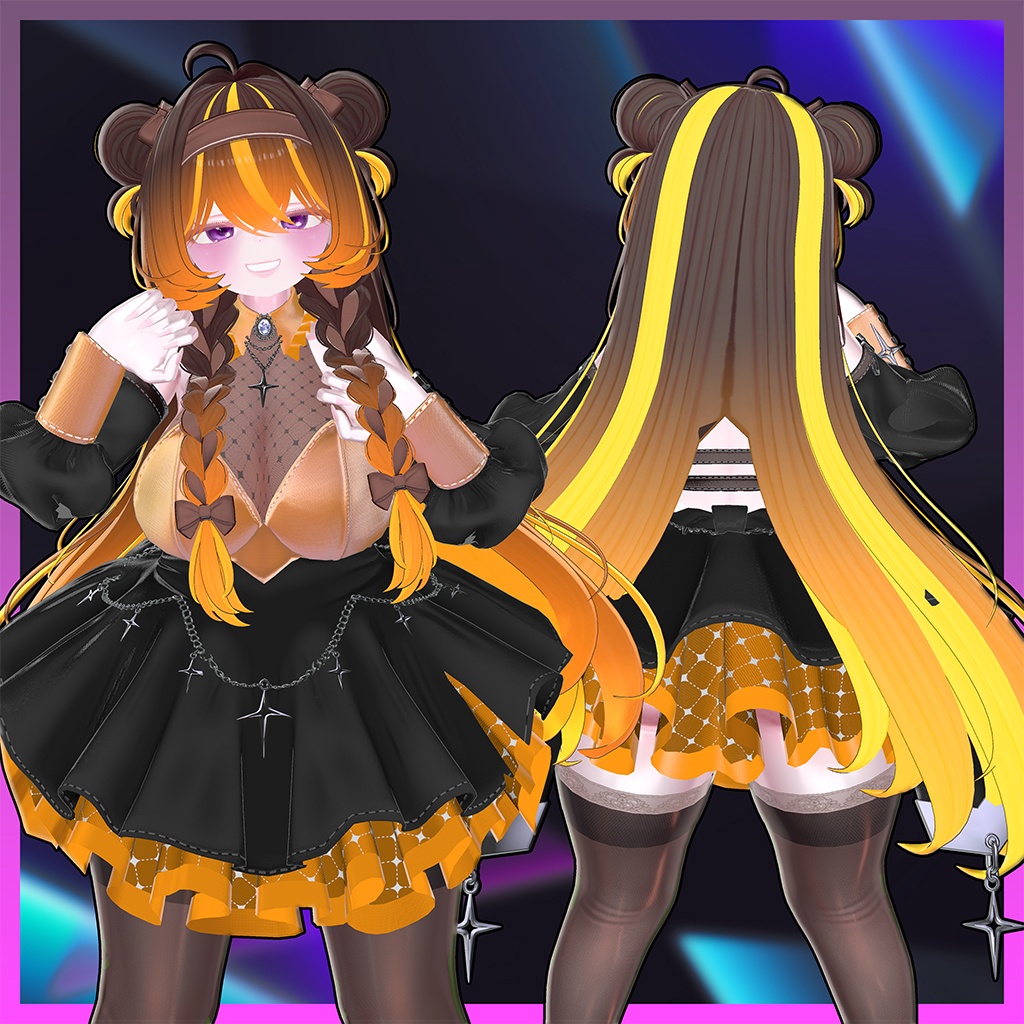 ♡⑅ Dorothy Hair ⑅♡ Highlights Texture 【VRC Hair Texture - WishList】