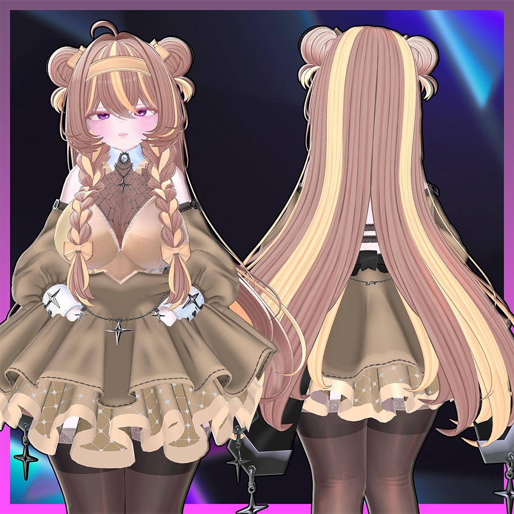 ♡⑅ Dorothy Hair ⑅♡ Highlights Texture 【VRC Hair Texture - WishList】