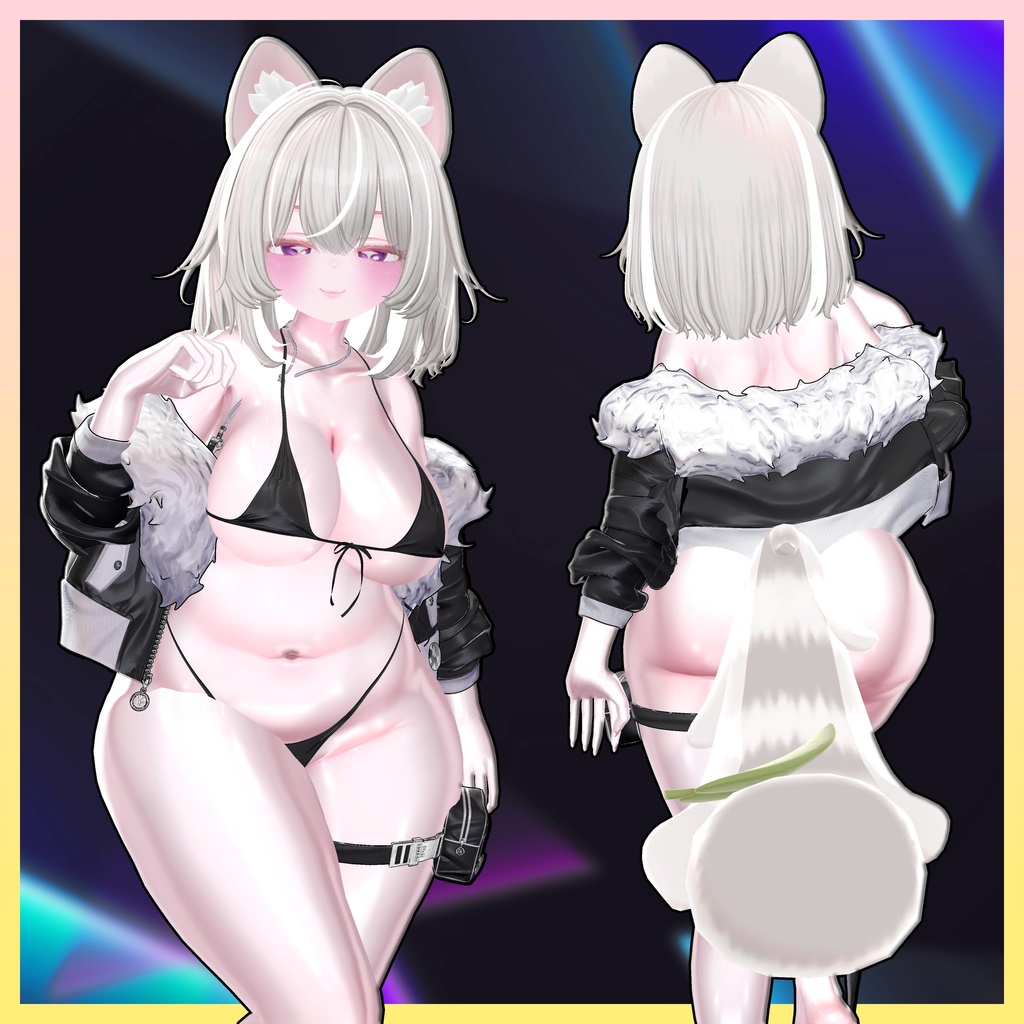 ♡⑅ CooniBob Hair ⑅♡ Highlights Texture 【VRC Hair Texture - WishList】