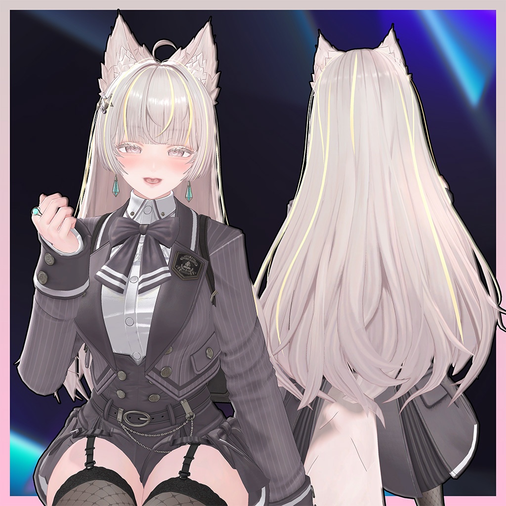 Lumina Hair Highlights Texture 【VRC Hair Texture - EXTENSION CLOTHING】