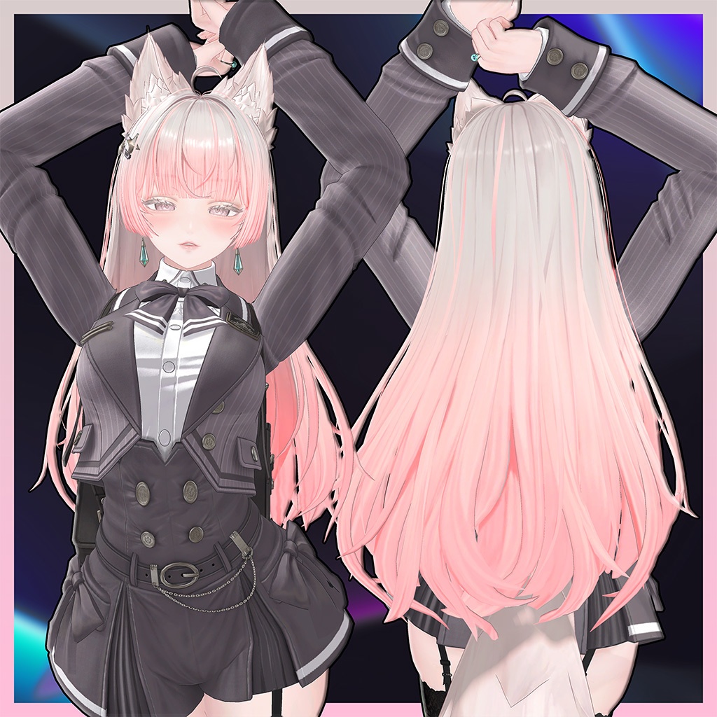 Lumina Hair Highlights Texture 【VRC Hair Texture - EXTENSION CLOTHING】