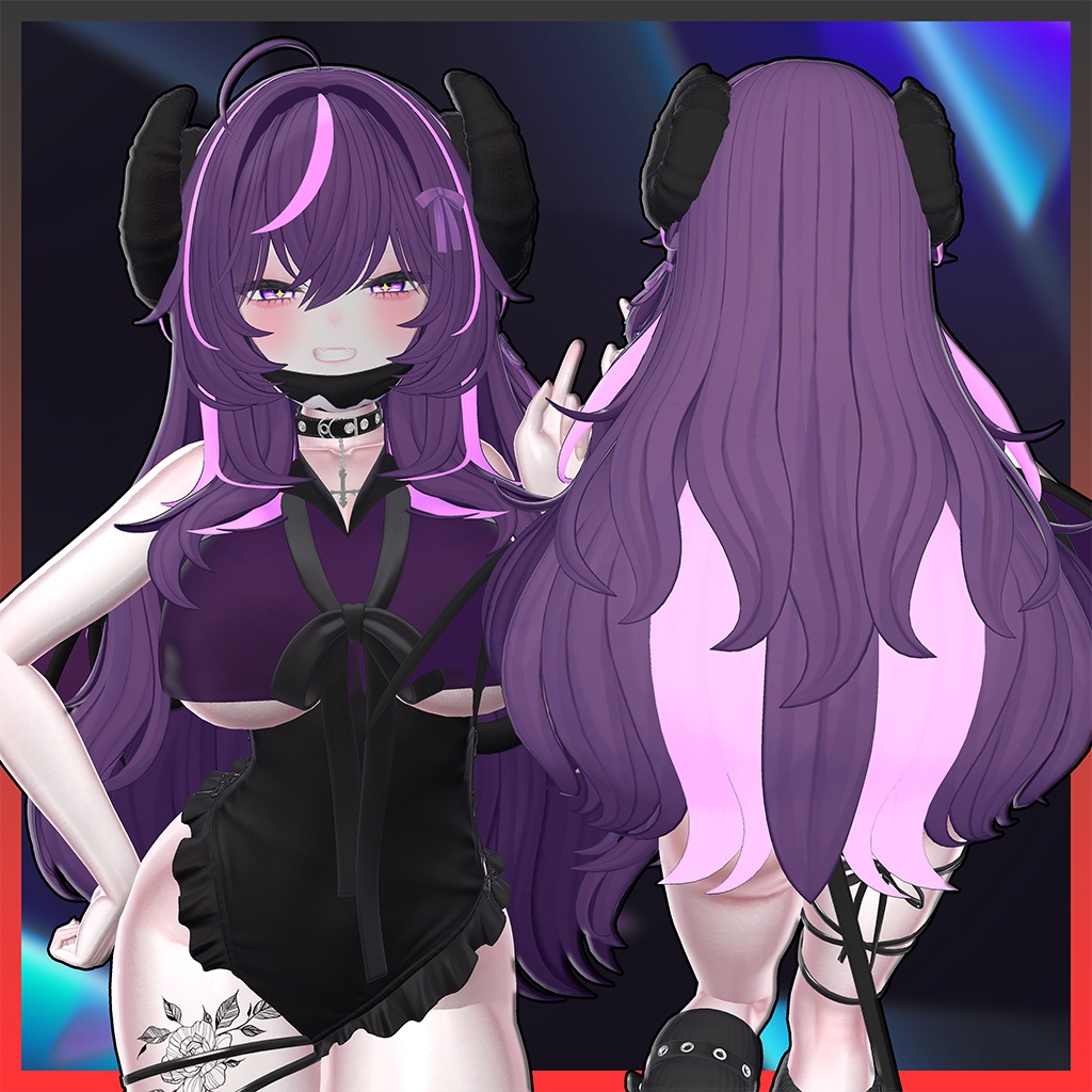 ♡⑅ Fluffin Hair ⑅♡ Highlights Texture 【VRC Hair Texture - WishList】