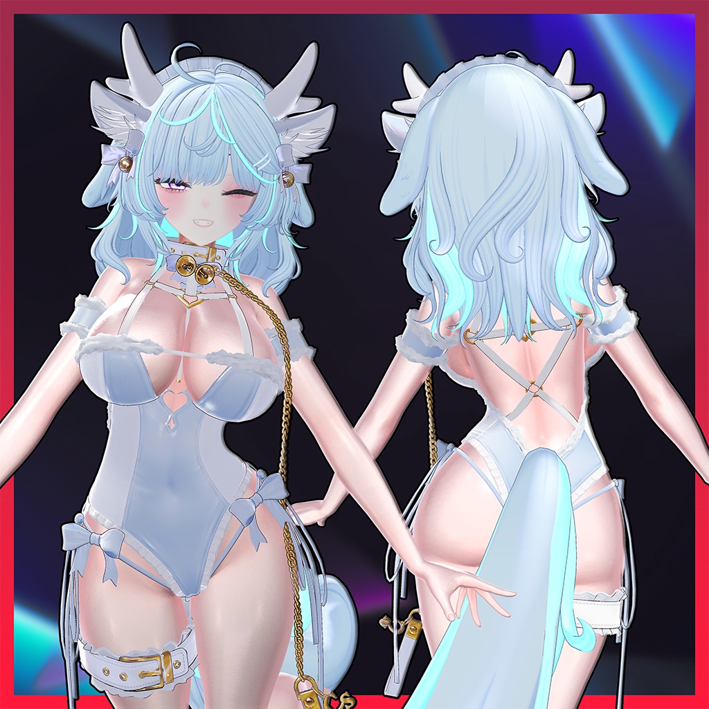 ♡⑅ Woofy Hair ⑅♡ Highlights Texture 【VRC Hair Texture - WishList】