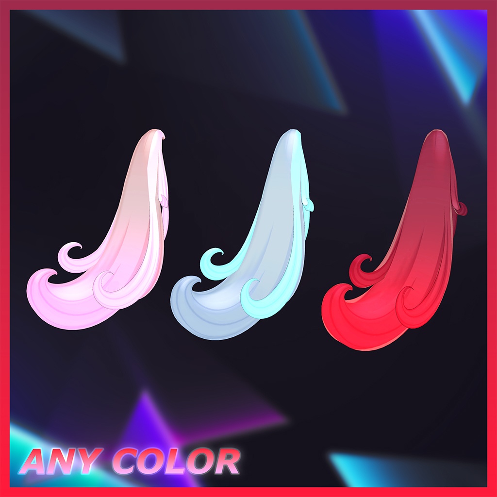 ♡⑅ Woofy Hair ⑅♡ Highlights Texture 【VRC Hair Texture - WishList】