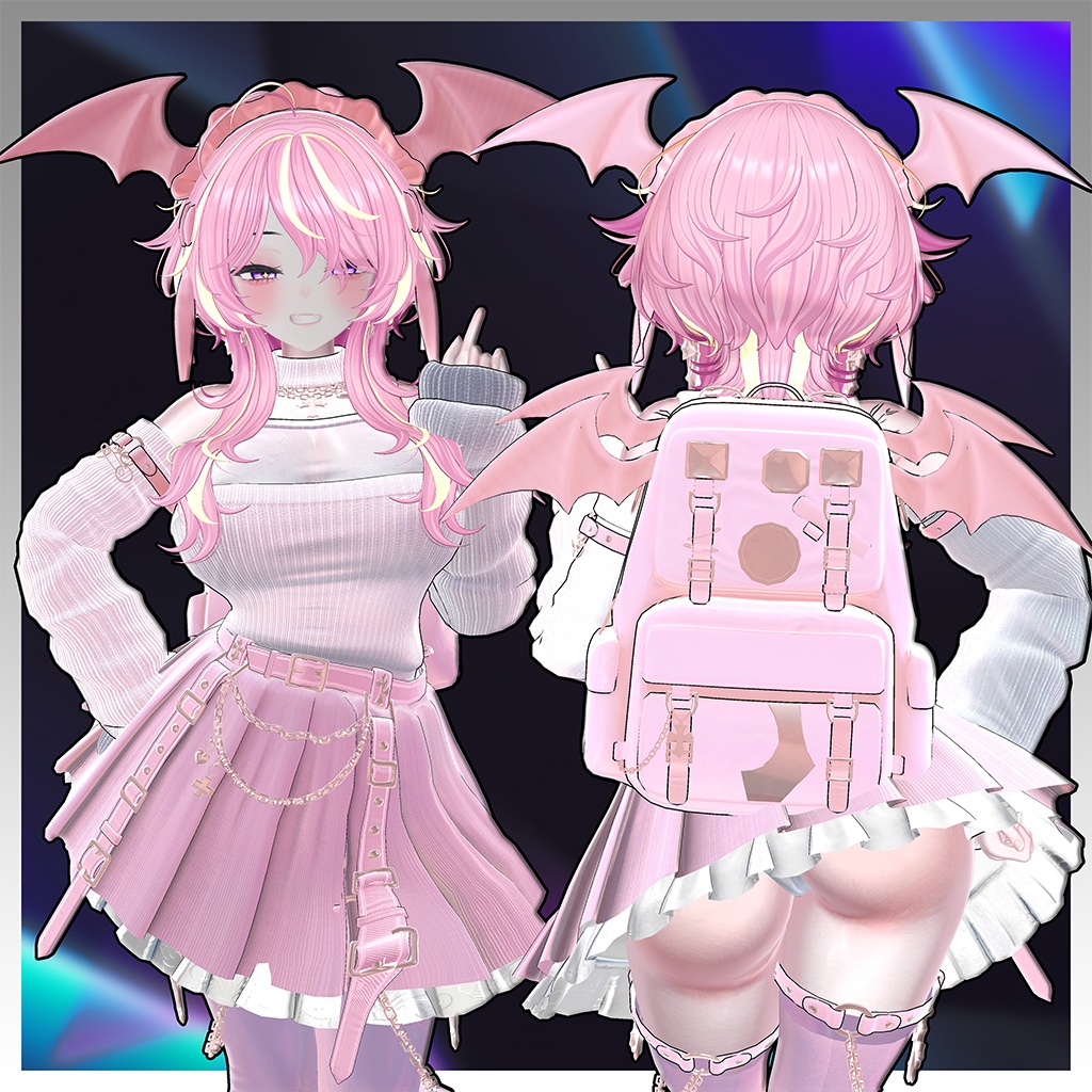 ♡⑅ Carol Hair ⑅♡ Highlights Texture 【VRC Hair Texture - WishList】