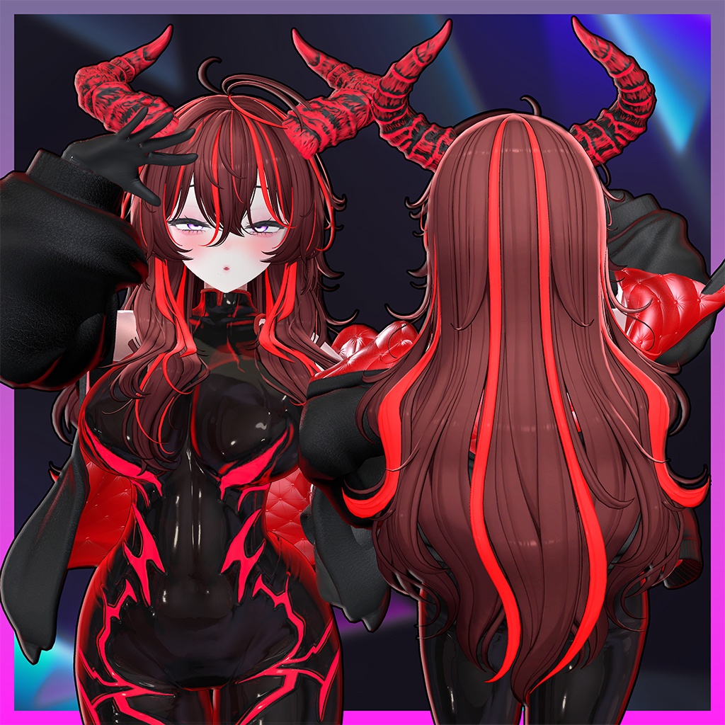 Lazy Hair Highlights Texture 【VRC Hair Texture - LookVook】