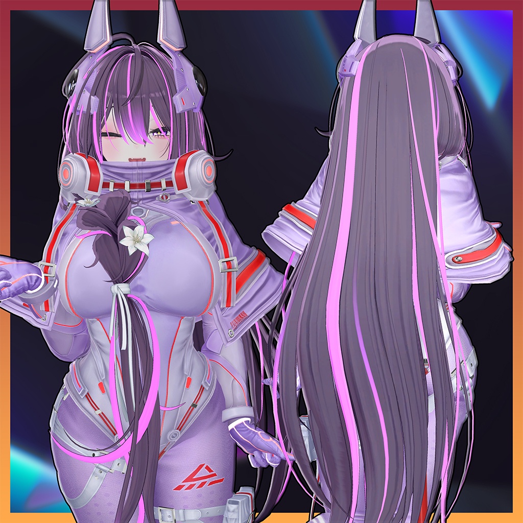 ♥ Antique Braid ♥ Highlights Texture 【VRC Hair Texture - Nanaha】