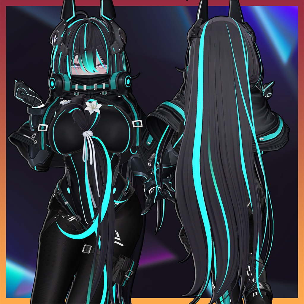 ♥ Antique Braid ♥ Highlights Texture 【VRC Hair Texture - Nanaha】