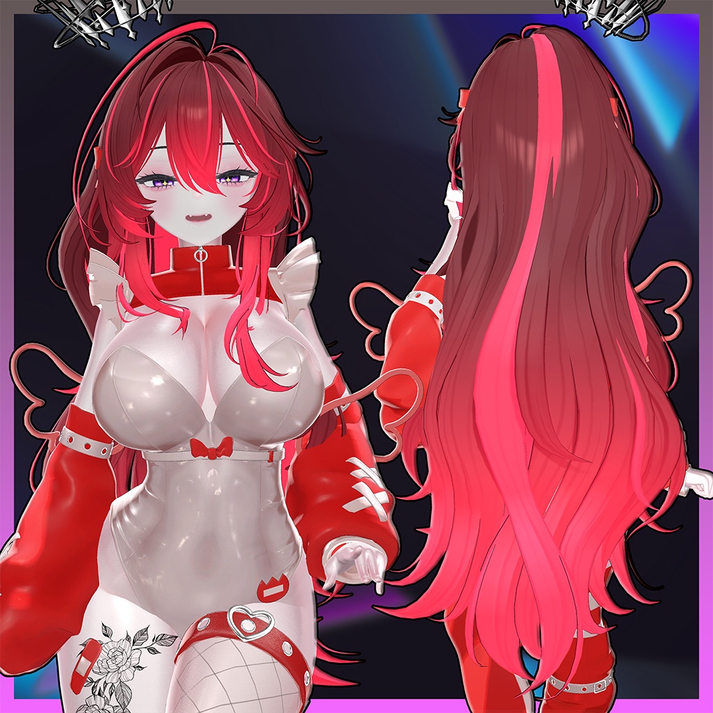 Serelune_Hair Highlights Texture 【VRC Hair Texture - Kyee_N】