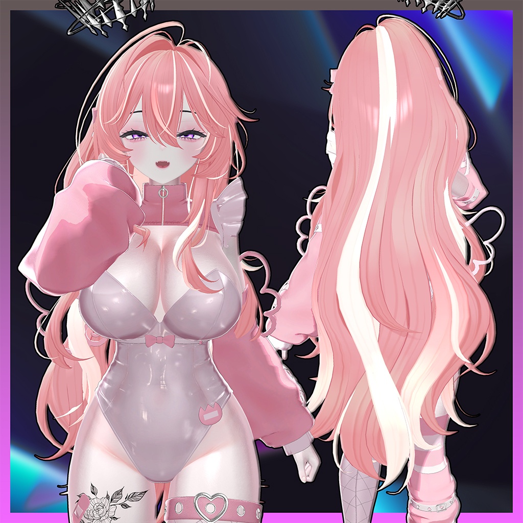 Serelune_Hair Highlights Texture 【VRC Hair Texture - Kyee_N】