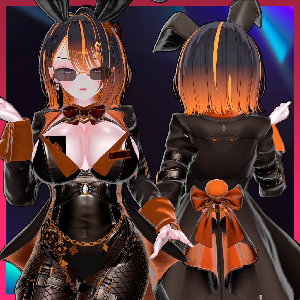 ♥ Sharp Edge ♥ Highlights Texture 【VRC Hair Texture - Nanaha】