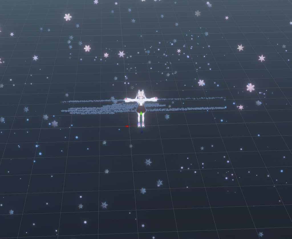 【無料ストアフォロー50人記念】めのめの雪ぱーちくる / menou snow particle #めのうすとあ