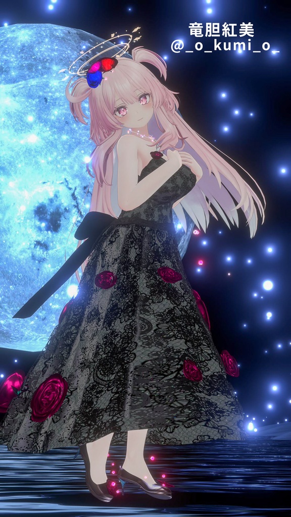 【複数Avatar対応】ROSEDRESS【パーテイクル付き】#めのうすとあ