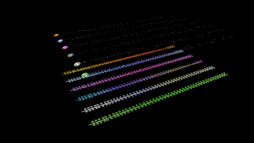 【VRChat向け】Starlit Halo Particle Set|指先・足元・トレイル・Halo パーティクルセット