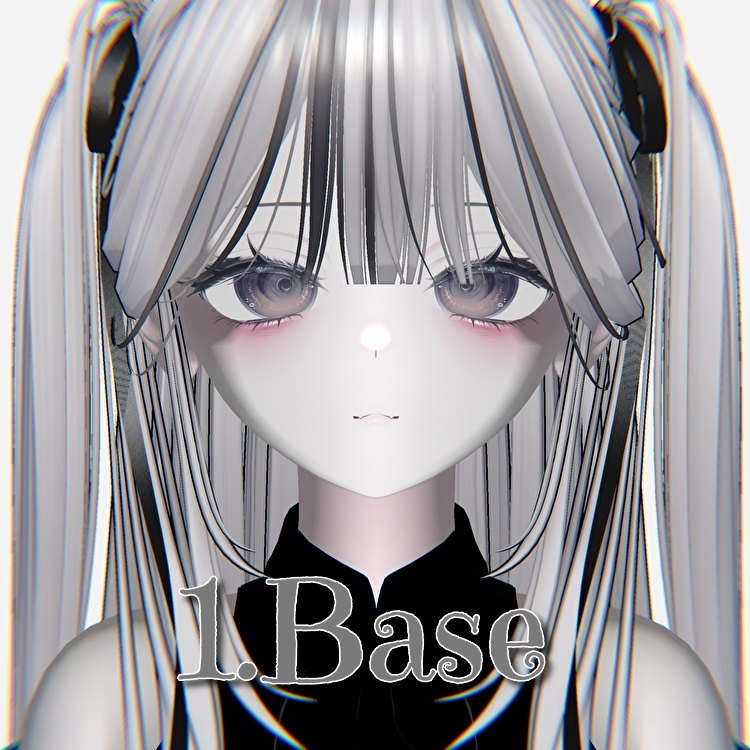 【しなの-Shinano】Face Blendshape + Face Animation,Face シェイプキー
