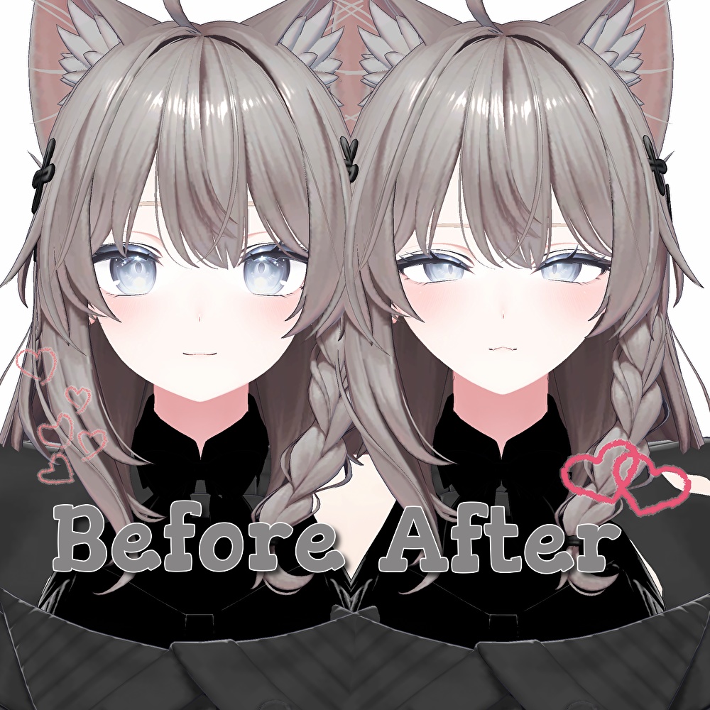 【しなの-Shinano】Face Blendshape + Face Animation,Face シェイプキー