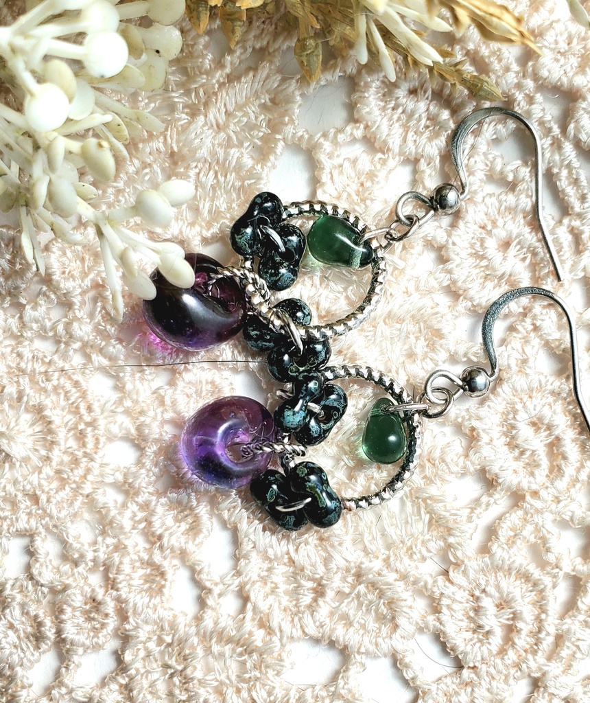 ピアス・イヤリング<五月雨江>